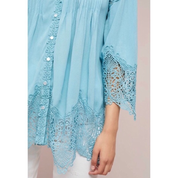 NWT Anthropologie Covington Lace Tunic - Picture 3 of 3